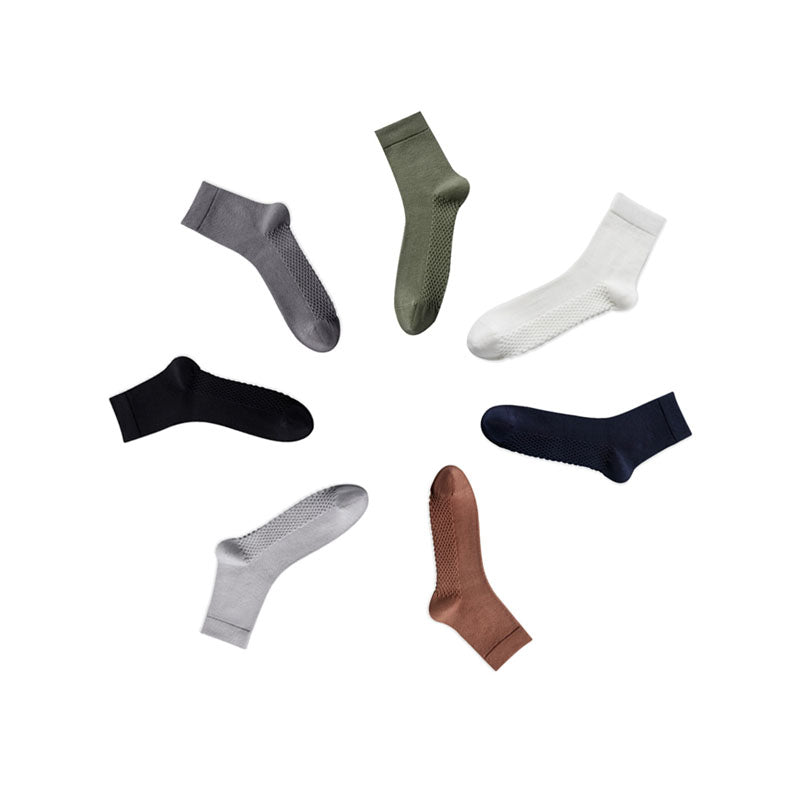 7A Grade Antibacterial Cotton Socks For Men(8 Packs)