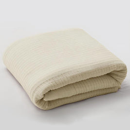 Artisan-Stitched Cotton Blanket