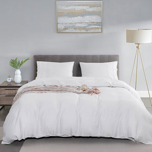Bamboo Duvet Cover & Summer Comforter Set
