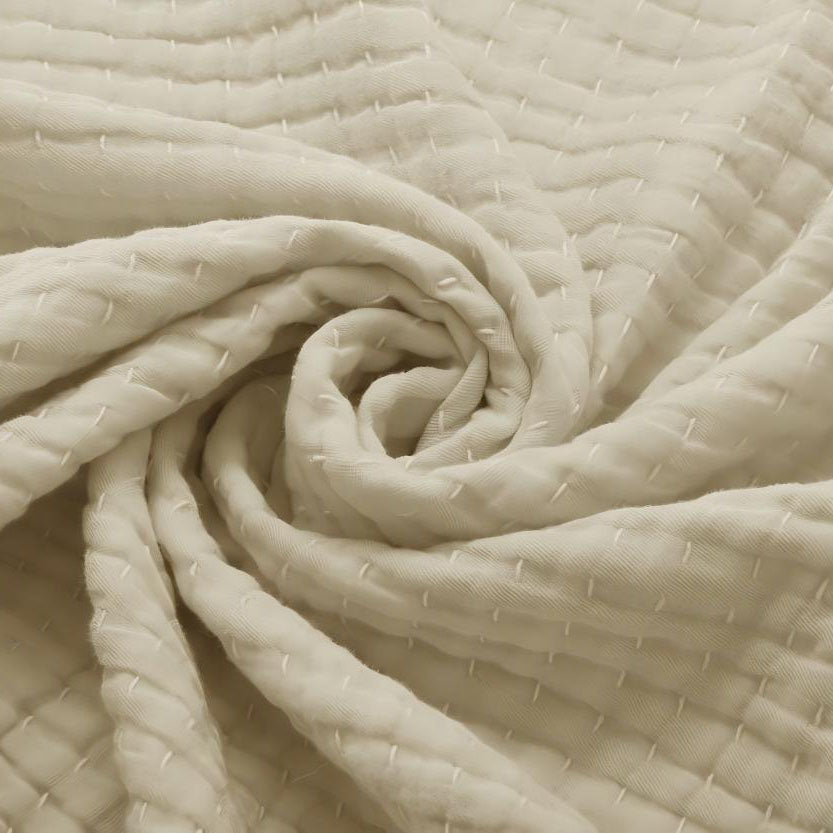 Artisan-Stitched Cotton Blanket