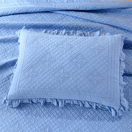 Clearance Washable Pure Cotton Quilt With Fungus Trim King Size