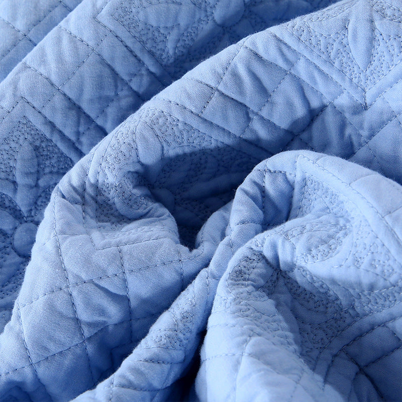 Clearance Washable Pure Cotton Quilt With Fungus Trim King Size