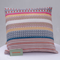 Pure Cotton Knitted Pillow - Waves Game