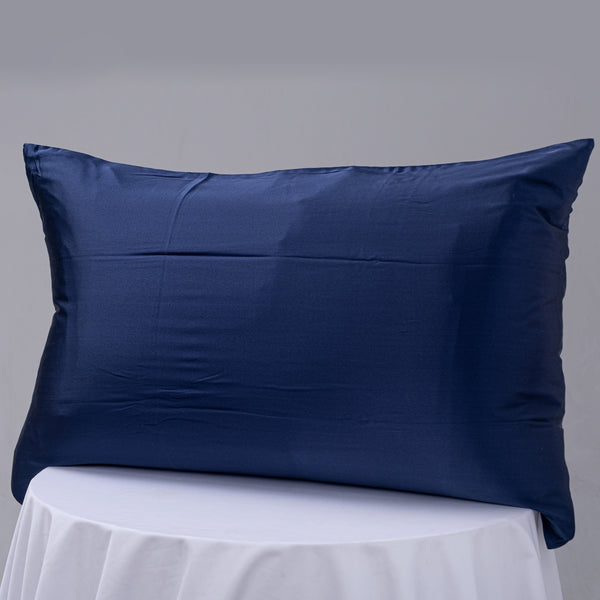 22 Momme Silk Pillowcase Navy Blue