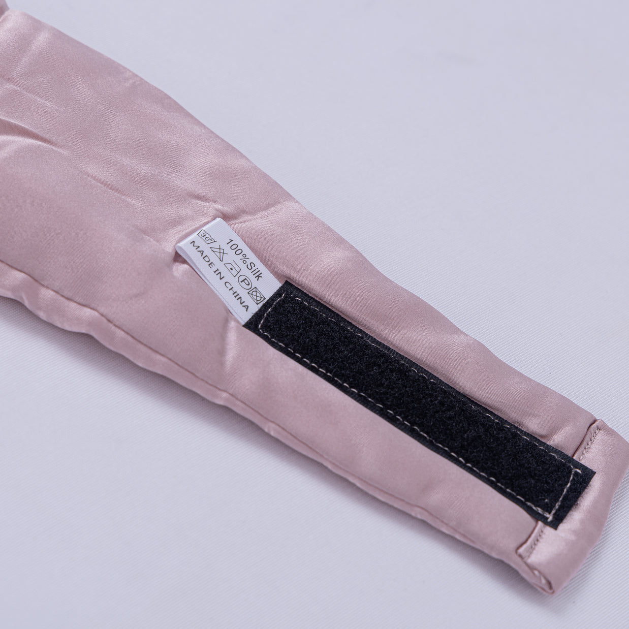 Cozy Velcro Silk Eye Mask