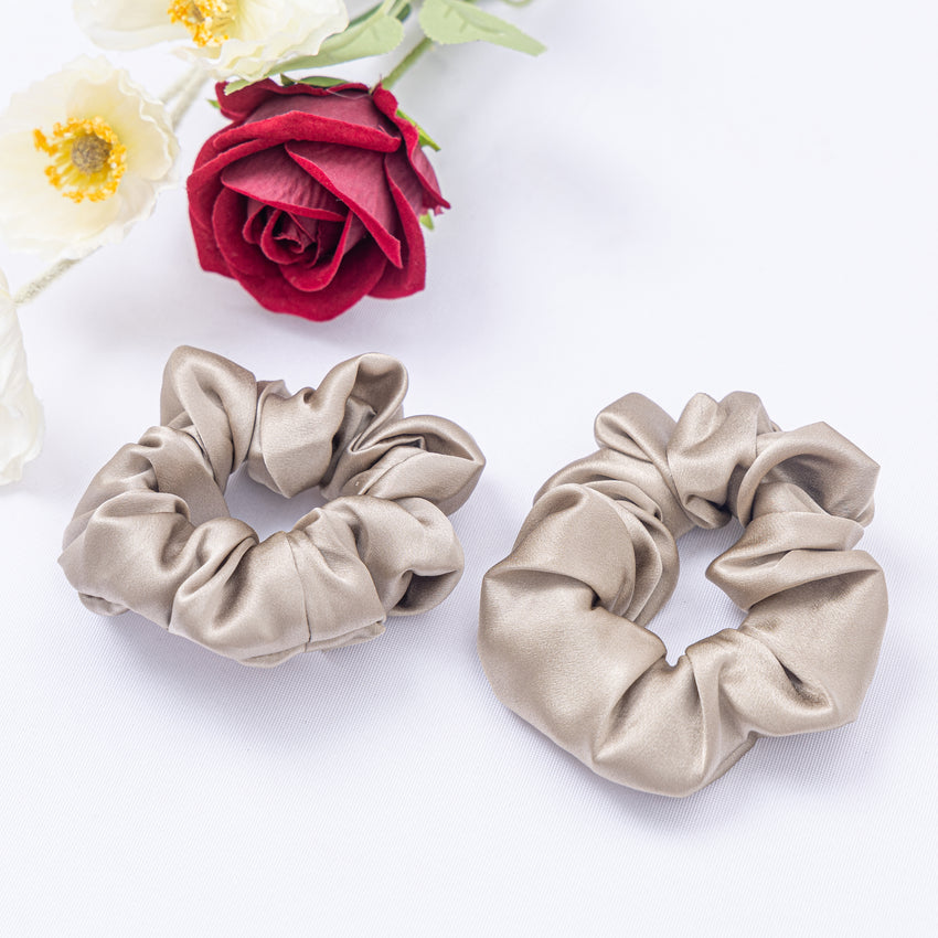 19 Momme Silk Scrunchies