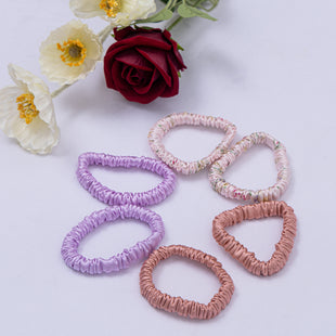 Skinny Silk Scrunchies Set