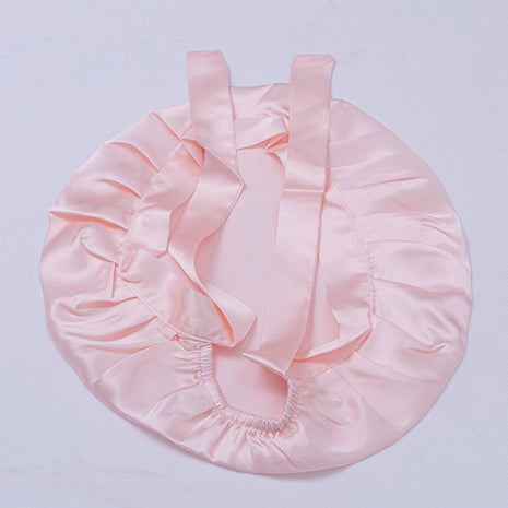 Adjustable Pure Silk Sleep Cap