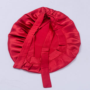 Adjustable Pure Silk Sleep Cap