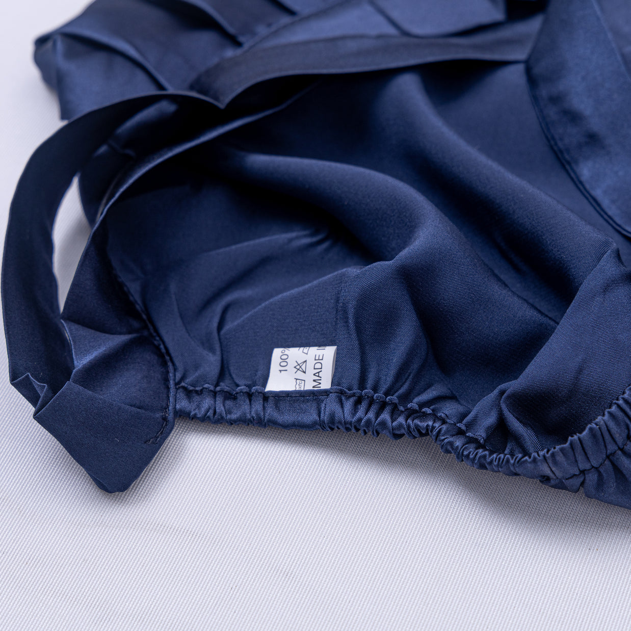 Adjustable Pure Silk Sleep Cap