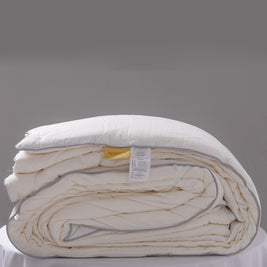 Ultra Cozy Linen Duvet Cover + Silk Comforter Set