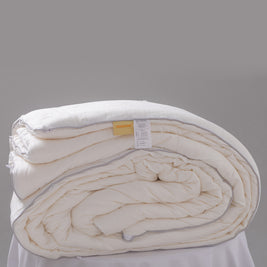 Ultra Cozy Linen Duvet Cover + Silk Comforter Set