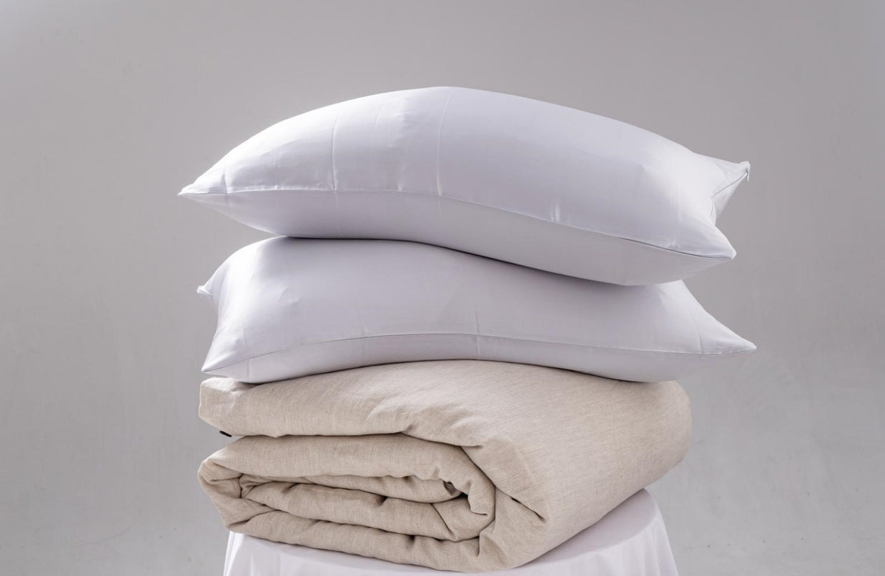 Ultra Cozy Linen Duvet Cover White