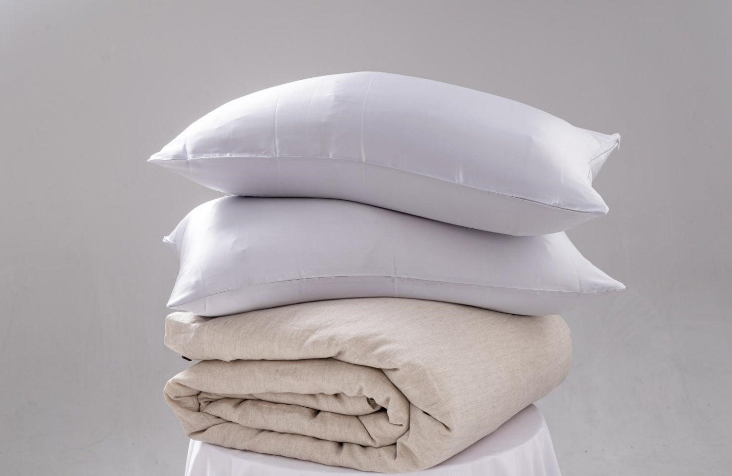 Ultra Cozy Linen Duvet Cover White