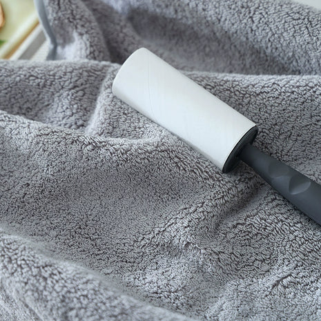 Premium Thick Cotton Towel Set with Elegant Edging