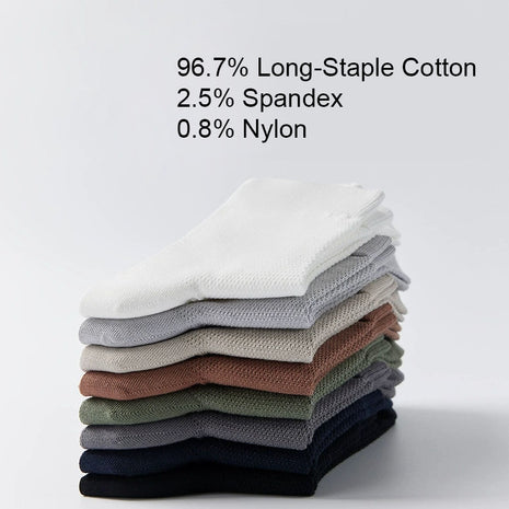 7A Grade Antibacterial Cotton Socks For Men(8 Packs)