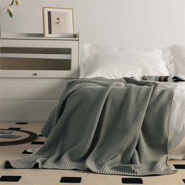 Cotton Knitted Throw