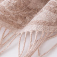 Ultra Soft Jacquard Wool Scarf