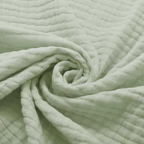 Artisan-Stitched Cotton Blanket