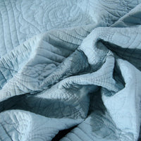 Machine Washable Solid Pattern Cotton Quilt