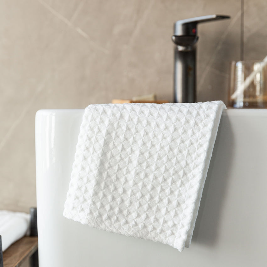 Ultra Soft Waffle Cotton Towels