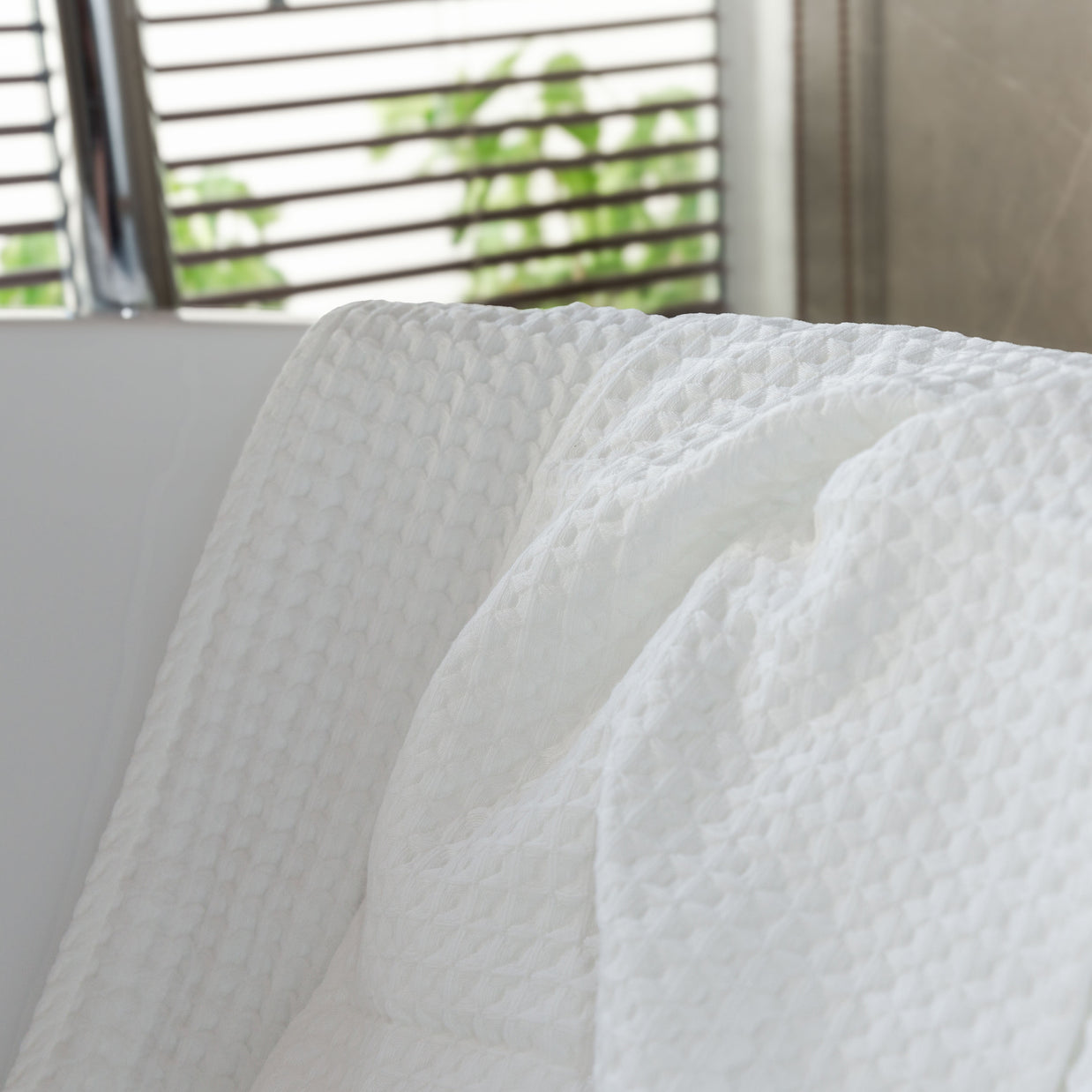Ultra Soft Waffle Cotton Towels