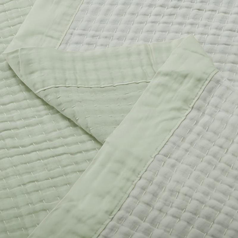 Artisan-Stitched Cotton Blanket