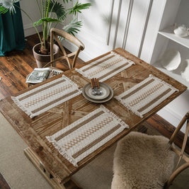 Rustic Charm Linen Placemat