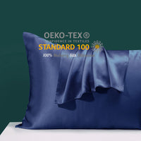 22 Momme Silk Pillowcase Navy Blue