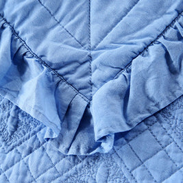 Clearance Washable Pure Cotton Quilt With Fungus Trim King Size