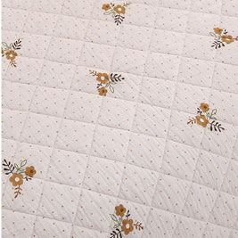 Washable Cotton Quilt Set With Cute Cartoon Pattern