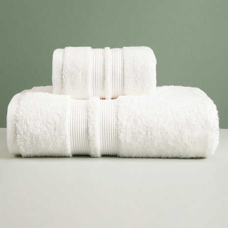 Solid Color Cotton Towel Set