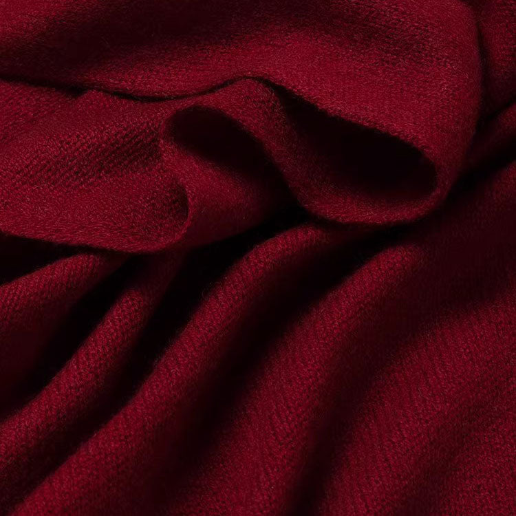 Women's Knitted Wool Shawl