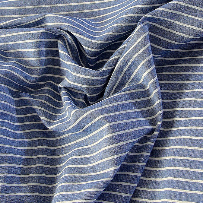 Blue-White Stripes Pure Cotton Sheet Set