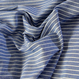 Blue-White Stripes Pure Cotton Sheet Set