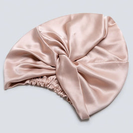 Luxurious 19 Momme Double-Sided Silk Sleep Cap