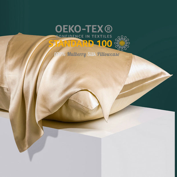 22 Momme Silk Pillowcase Golden