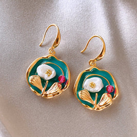Baroque Style Irregular Pearl Earrings