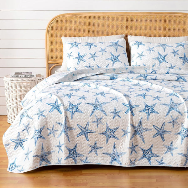 Sea Series Pure Cotton Quilt Set