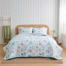 Sea Series Pure Cotton Quilt Set