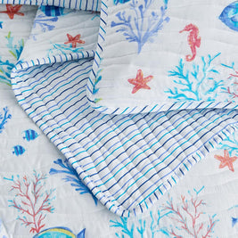 Sea Series Pure Cotton Quilt Set
