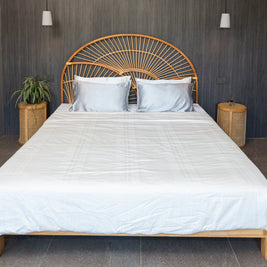 Ultra Cozy Linen Duvet Cover + Silk Comforter Set