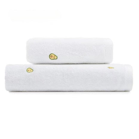 Avocado Print Cotton Towel Set